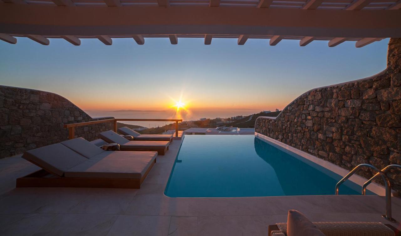 Villa Apollo-Private Pool-Amazing View Mykonos Town Luaran gambar