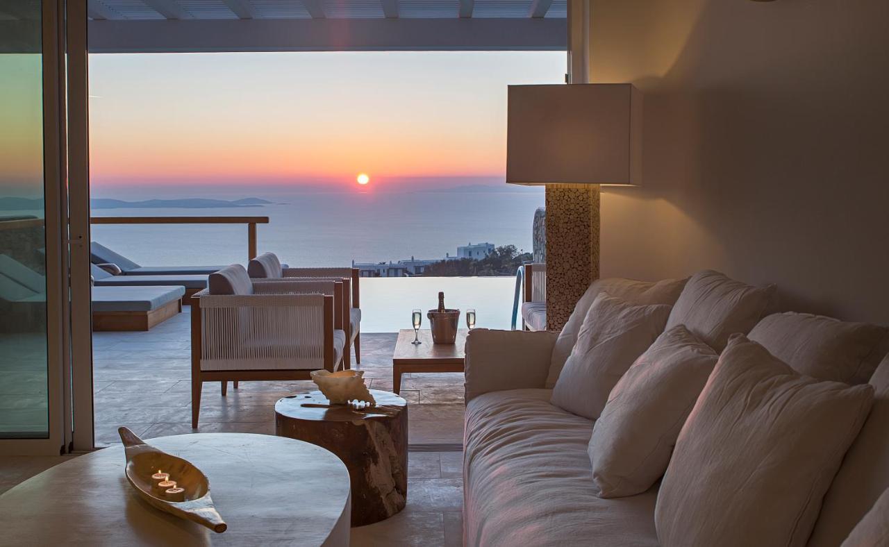 Villa Apollo-Private Pool-Amazing View Mykonos Town Luaran gambar